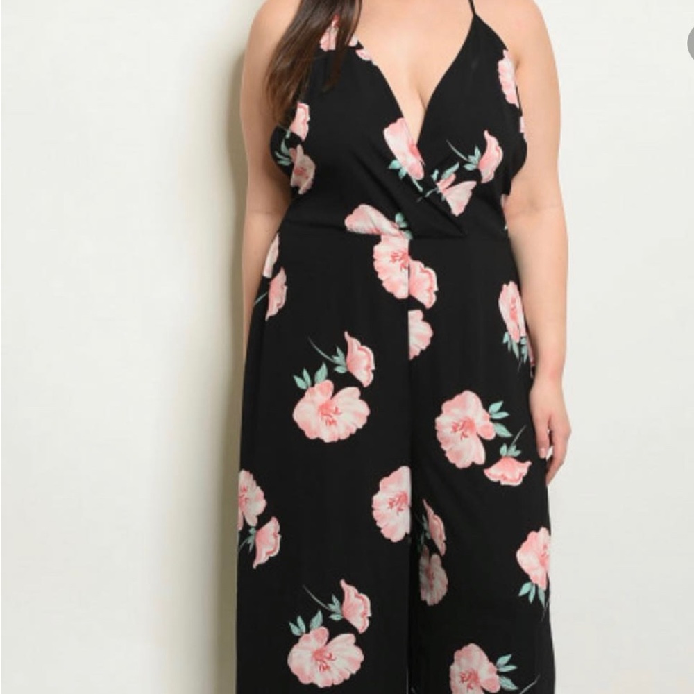 Women floral jumpsuit